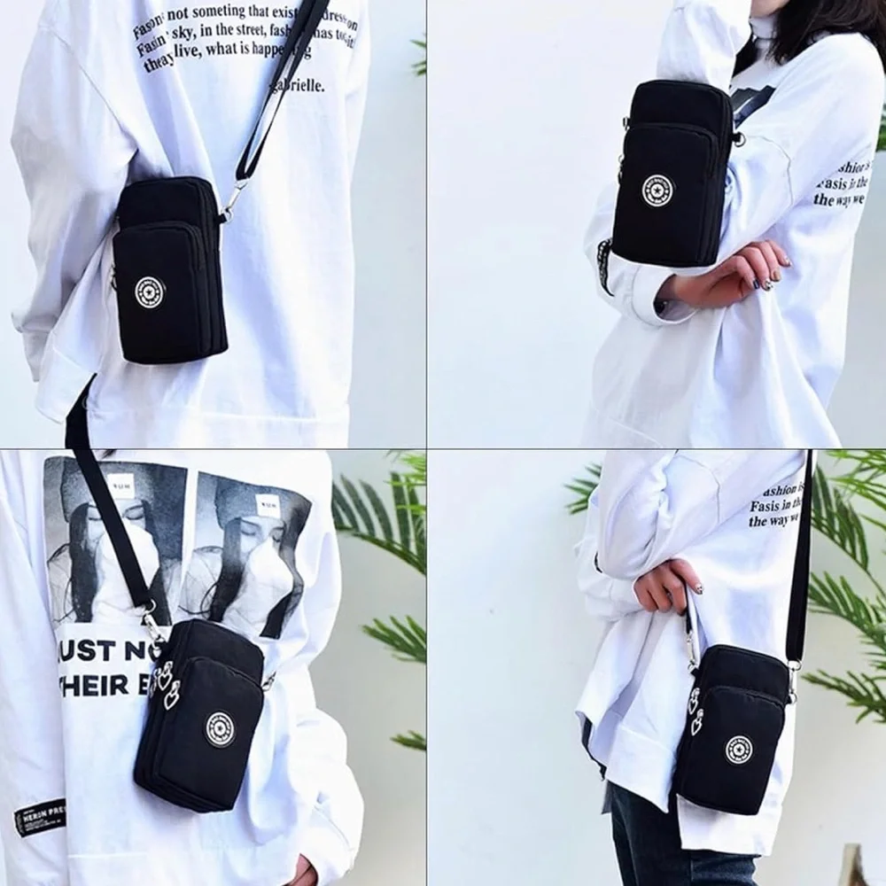 Black Men's Crossbody Bag